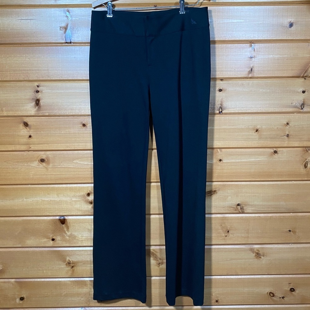 Eddie Bauer Zippered Black Pants Size M